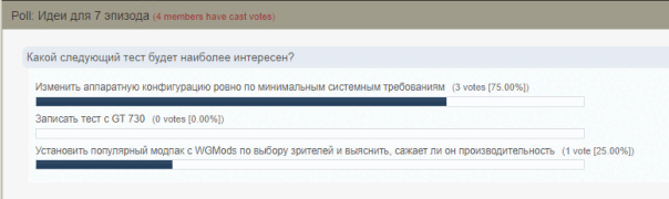 Опрос на официальном форуме World of...