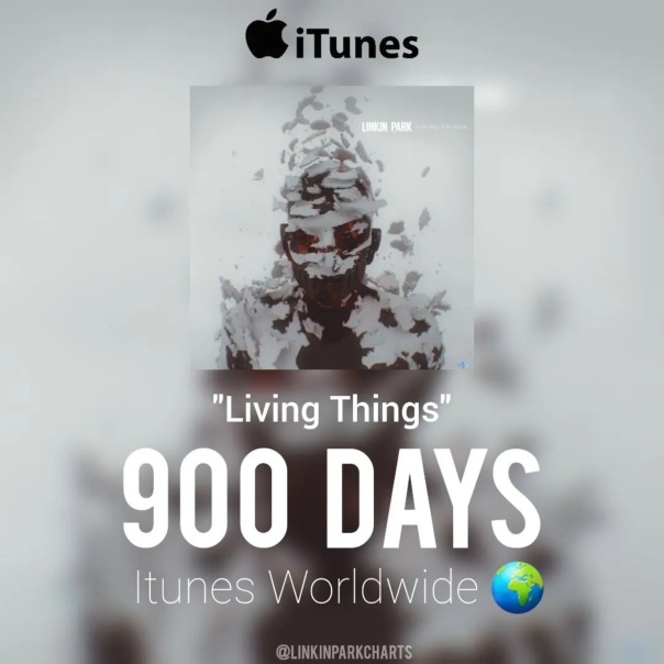 ● "Living Things" достигли 900 ДНЕЙ ...