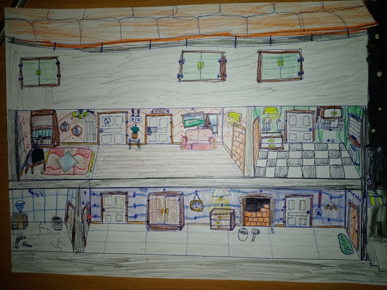  Фан-Мейд уровень из игры "Как Достать Соседа" Просто рисунок/концепт (2022)